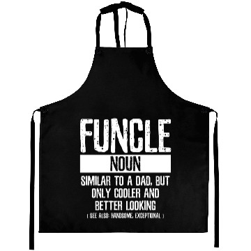 Discover Sarcastic Funcle for Uncle Aprons