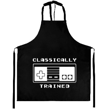 Discover Classically Trained 80s Video Games Aprons