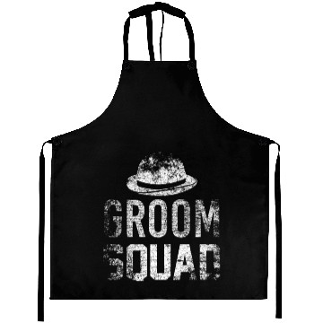 Discover Groom Squad Aprons