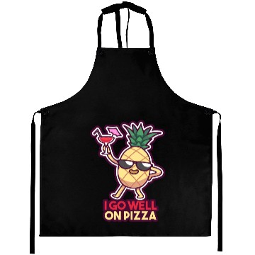 Discover Pineapple pizza party cocktail gift Aprons