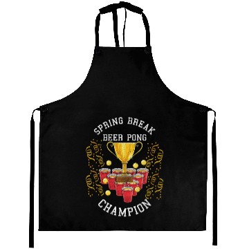 Discover SPRING BREAK BEER PONG Aprons