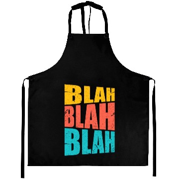 Discover Sarcasm Blah Blah Blah Aprons