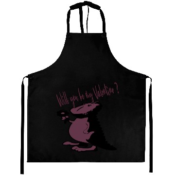 Discover Will you be my valentine Aprons