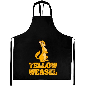 Discover "Yellow Weasel" Aprons Design Dangerous To Humans