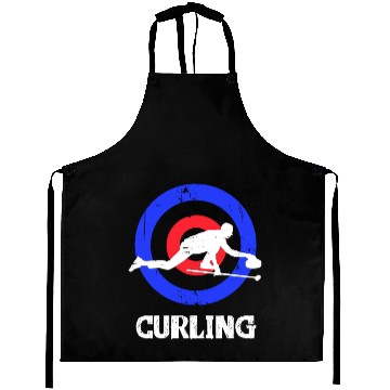 Discover curling idea gift curling winter sports Aprons