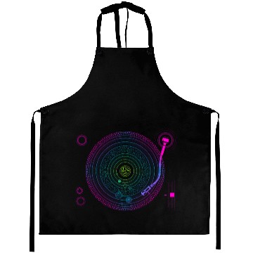 Discover Space DJ Solar System Turntable Electronic Dance Aprons