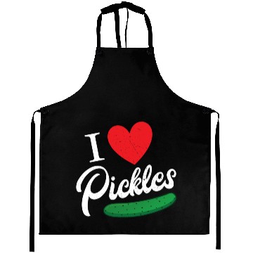Discover I Love Pickles cucumber Vintage distressed Gift Aprons