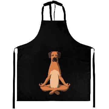 Discover Yoga Rhodesian Ridgeback Aprons
