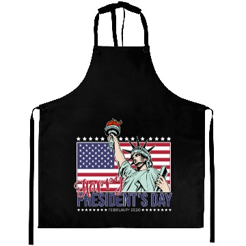 Discover Presidents day Liberty Aprons
