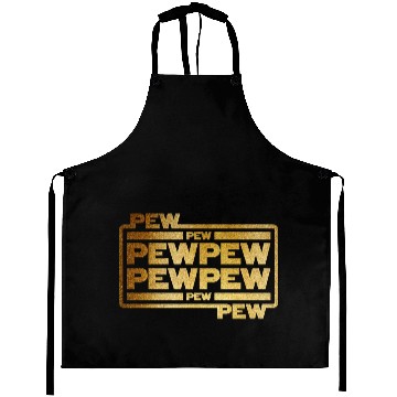Discover Pew Pew Pew Aprons