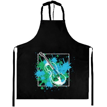 Discover Violin Player Violinist Aprons