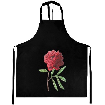 Discover Red tree peony Aprons
