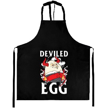 Discover Deviled Eggs Funny Holidays Evil Egg Party Potluck Aprons