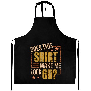 Discover 60th Birthday Aprons