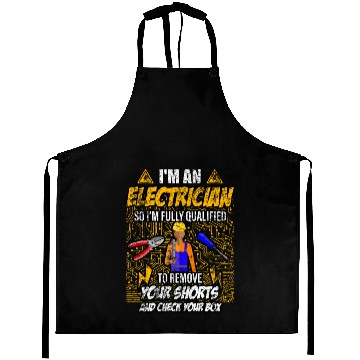 Discover Electrician construction site Aprons