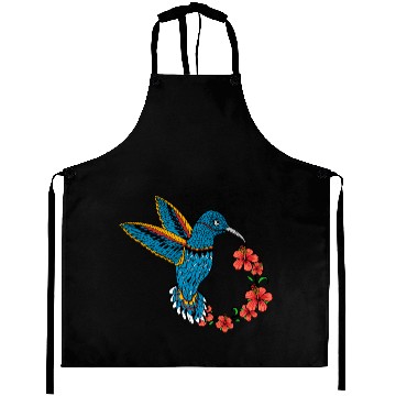 Discover Humming bird hibiscus Aprons