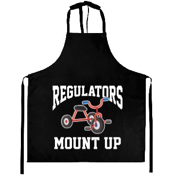 Discover Regulators Mount Up Funny Hip Hop Rap Kindergarten Aprons