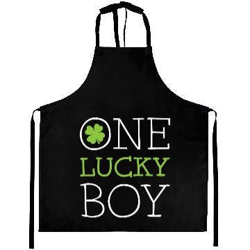 Discover One lucky boy Aprons