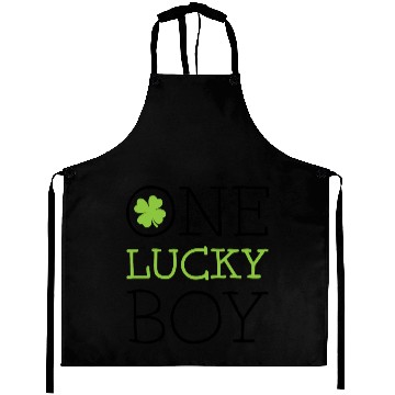 Discover One lucky boy Aprons