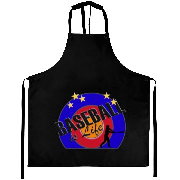 Discover BASEBALL is Life Aprons
