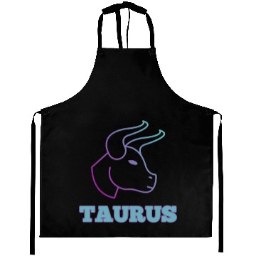 Discover Taurus Zodiac Sign Aprons