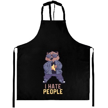 Discover I Hate People Wombat Gift Aprons