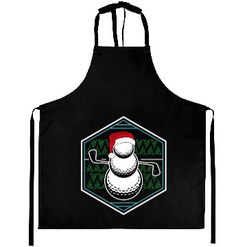 Discover Golf Snowman, snow golf, golf Aprons