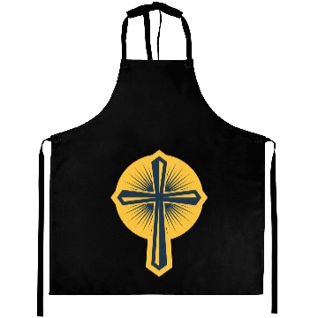 Discover Cross Religion Jesus Aprons