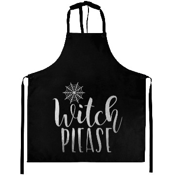 Discover Witch Please Spooky Spider Halloween Boo! Aprons