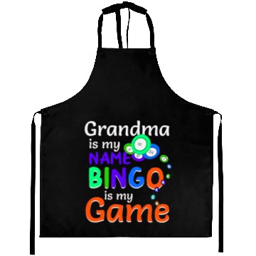 Discover Bingo Grandma Aprons