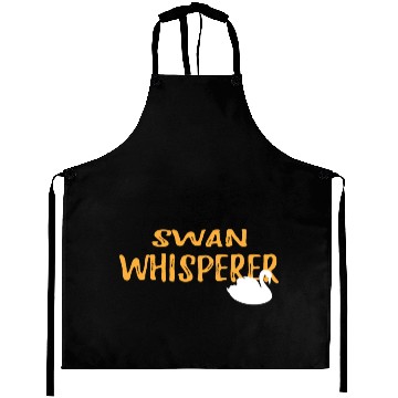 Discover Swan Whisperer Graphic Aprons