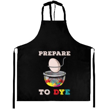 Discover Funny Dyeing Easter Egg Dye Color Easter Holiday Aprons