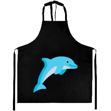 Discover dolphin illustration Aprons