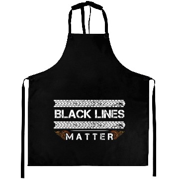 Discover Black Lines Matter Vehicle Race Car Burnout Racing Aprons