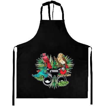 Discover Birdwatching Ornithologist Twitcher Bird Lover Aprons