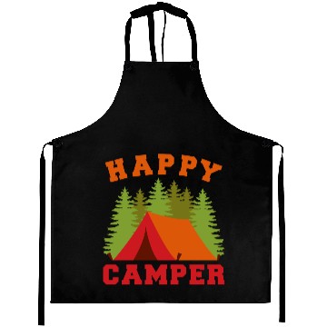 Discover HAPPY CAMPER Aprons