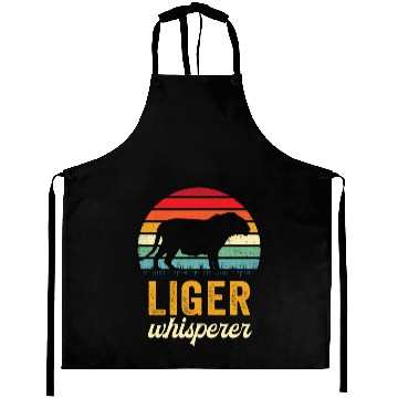 Discover Cute Liger Zookeeper Gift | Lion / Tiger Big Cat Aprons