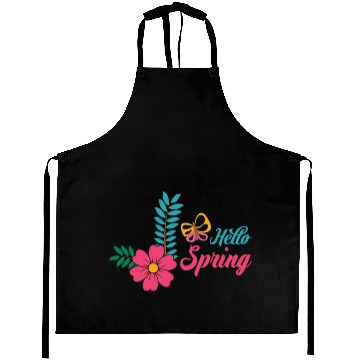 Discover Hello Spring Aprons