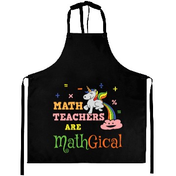 Discover Math Teacher Aprons