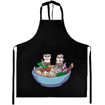 Discover Ramen Ferret Anime Aprons