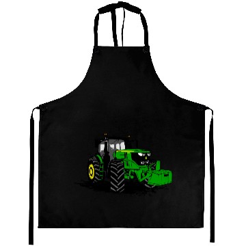 Discover Tractor farmer agriculture farm Aprons