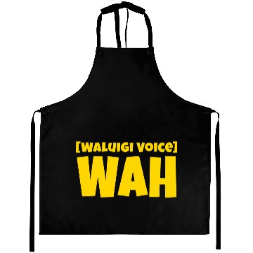 Discover Wah Waluigi Voice Aprons