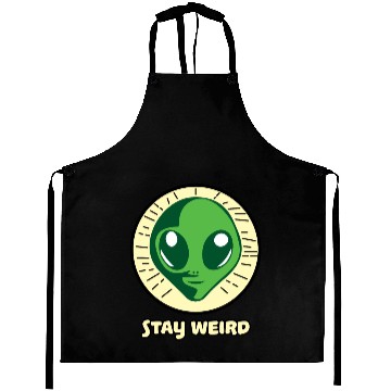 Discover Stay weird Aprons