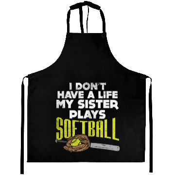 Discover Softball Sister Aprons