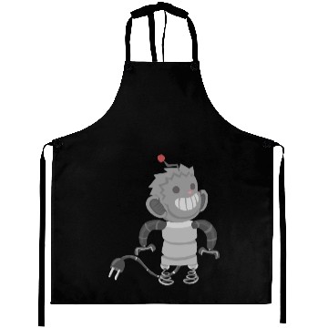 Discover Robot Monkey Aprons