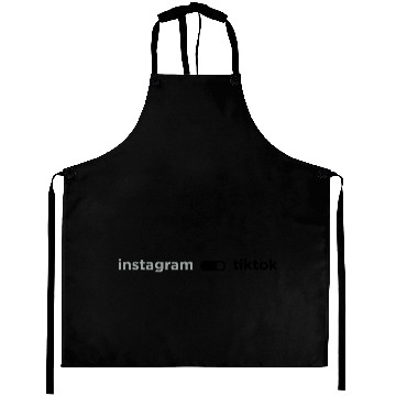 Discover instagram - tiktok toggle switch Aprons
