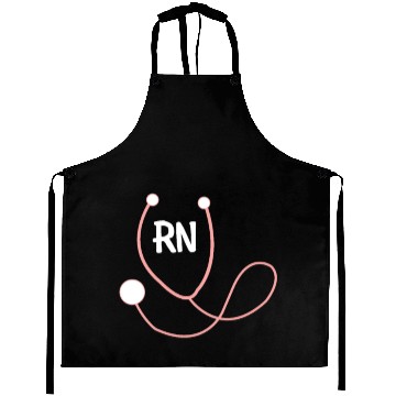 Discover Registered nurse pink stethoscope Aprons