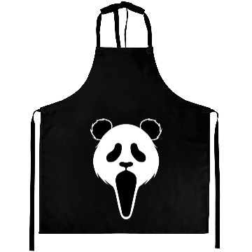 Discover Panda Scream ghostface Aprons
