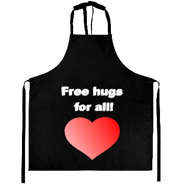 Discover free hugs for all, convention, community Aprons