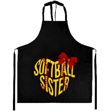Discover Softball Sister Aprons